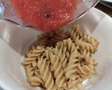 Foto del paso 4 de la receta: Pasta integral con tomate natural (BLW)