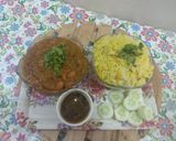 A picture of step 5 of Rajma zeera rice.