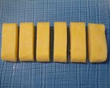 A picture of step 2 of Easy Heart-Shaped Tamagoyaki.