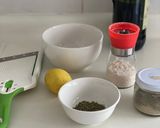 Foto del paso 1 de la receta: Papas asadas al limón