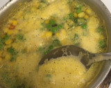 A picture of step 6 of Sweet Corn Soup#mycookbook.