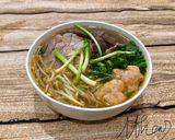 Hình bước làm 3 của món Bún bò Huế