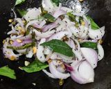 A picture of step 5 of Rava masala cut dosa sooji masala cut dosa.