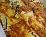 A picture of step 7 of Lasagna.