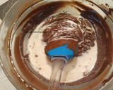 Foto del paso 4 de la receta: Tarta mousse de chocolate y corazón de trufa