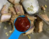 รูปขั้นตอนการทำที่ 4 ของ ซี่โครงหมูน้ำผึ้งอบซอส