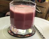 A picture of step 3 of Pink Latte (Beetroot Latte).