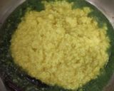 A picture of step 3 of Coriander and garlic khichdi.