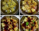 A picture of step 2 of Sweet Potato Bhel.
