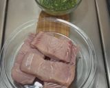 Foto del paso 1 de la receta: Casón con Cilantro y Naranja