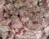 Mustáros csirketokány recept fázis 2 fotója