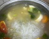 43.) Soup ayam langkah memasak 6 foto
