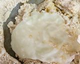 A picture of step 2 of Wheat flour pizza no oven no yeast.