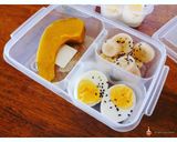รูปขั้นตอนการทำที่ 5 ของ กล้วยต้ม ➕กล้วยอบ,,,🎃🍌🎃