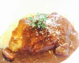 A picture of step 9 of Curry Remix! Fluffy Omurice with Just 1 Egg.