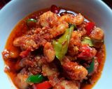Foto langkah ke 6 dari resep Sambal goreng udang.
