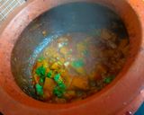 A picture of step 2 of Kaddu Sabzi.