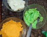 तिरंगी पनीर बर्फी (Trirangi Panner Barfi Recipe In Hindi) रेसिपी चरण 3 फोटो