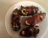 A picture of step 5 of Grilled Jalopeno Poppers.