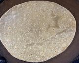 A picture of step 5 of Roti/Phulka.