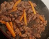 Pas rețetă Carne de vită în sos cremos de lămâie cu orez 1 fotografie