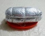 Hình bước làm 6 của món Đùi gà cuộn trứng muối