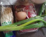 A picture of step 1 of Japanese Noodles.