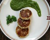 A picture of step 5 of Paneer tikkis.