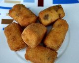 Foto del paso 4 de la receta: Croquetas de cecina y queso de cabra