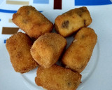 Foto del paso 4 de la receta: Croquetas de cecina y queso de cabra