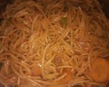 A picture of step 3 of Stir Fry Pasta.