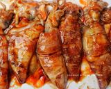 Foto langkah ke 3 dari resep Cumi saos pedas manis.
