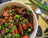 A picture of step 11 of Dragon Chicken.