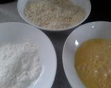 A picture of step 1 of Sig's creamy pork and mushroom salad.
