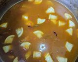 A picture of step 7 of Lauki chana dal.