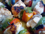 Pinchos de salmón
