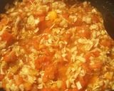Foto del paso 4 de la receta: Arroz anisado con salsa de berenjena, tomate y repollo
