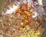 A picture of step 3 of Red kidney bean kabab.