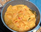 Foto langkah ke 4 dari resep Sayur Tahu Telur Santan.