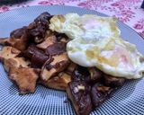 Foto del paso 4 de la receta: Salteado de setas shitake con jamón ibérico y huevos 🍳