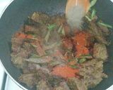 A picture of step 5 of Tala hua gosht Hyderabadi.