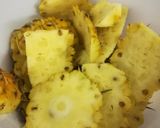 A picture of step 1 of Pineapple juice.