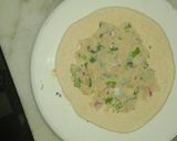 A picture of step 4 of Amiritsri kulcha.