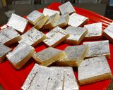 A picture of step 4 of Kaju peanut katli.
