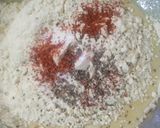 A picture of step 3 of Bread (Bread Pakoda).