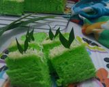 Foto langkah ke 8 dari resep Bolu Pandan Keju Putih Telur.