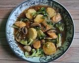 Foto langkah ke 5 dari resep Tofu Saus Tiram.