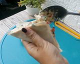 Foto langkah ke 7 dari resep Tahu Sosis Lipat Kulit Pangsit.