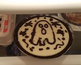 A picture of step 4 of Ghost Pie.