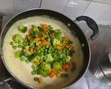 A picture of step 5 of Veg. Au Gratin.
